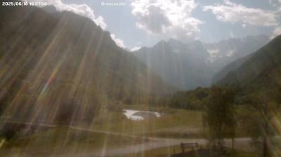 immagine della webcam nei dintorni di Mezzenile: webcam Groscavallo