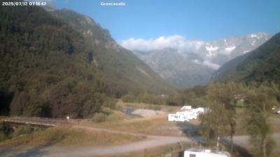 immagine della webcam nei dintorni di Forno Alpi Graie: webcam Groscavallo