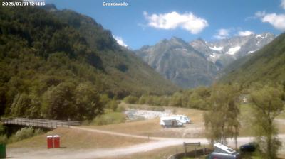 immagine della webcam nei dintorni di Lemie: webcam Groscavallo