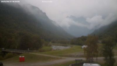 immagine della webcam nei dintorni di Ala di Stura: webcam Groscavallo