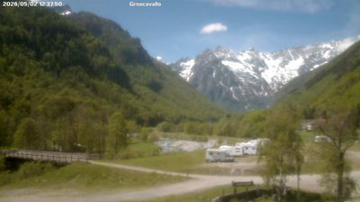 immagine della webcam nei dintorni di Cantoira: webcam Groscavallo