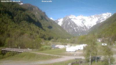 immagine della webcam nei dintorni di Usseglio: webcam Groscavallo