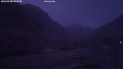 immagine della webcam nei dintorni di Ceresole Reale: webcam Groscavallo