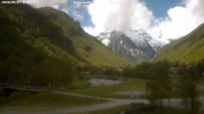 immagine della webcam nei dintorni di Lemie: webcam Groscavallo