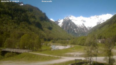 immagine della webcam nei dintorni di Viù: webcam Groscavallo