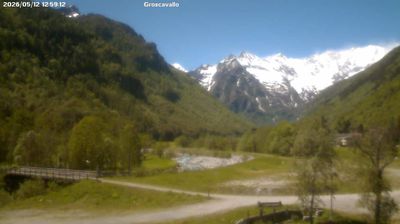 immagine della webcam nei dintorni di Viù: webcam Groscavallo