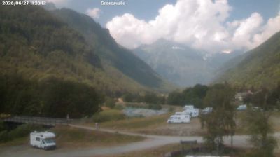 immagine della webcam nei dintorni di Rhemes-Notre-Dame: webcam Groscavallo