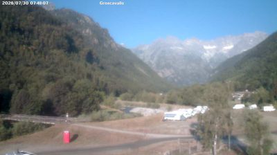 immagine della webcam nei dintorni di Alpe Cialma: webcam Groscavallo