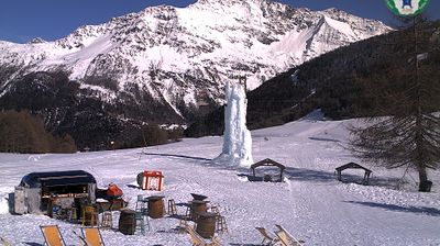 immagine della webcam nei dintorni di Villeneuve: webcam La Thuile