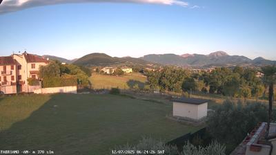 immagine della webcam nei dintorni di San Severino Marche: webcam Fabriano