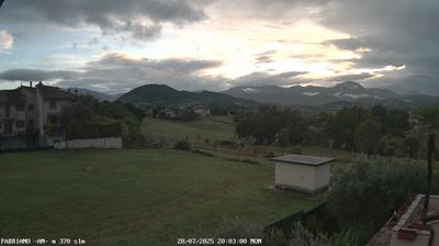 immagine della webcam nei dintorni di Jesi: webcam Fabriano