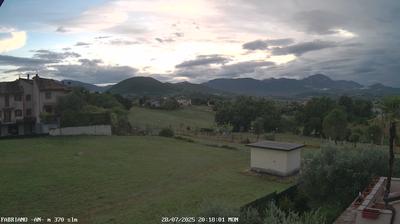 immagine della webcam nei dintorni di Gubbio: webcam Fabriano