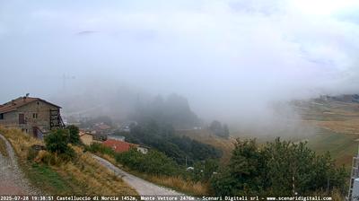 immagine della webcam nei dintorni di Sellano: webcam Castelluccio Norcia