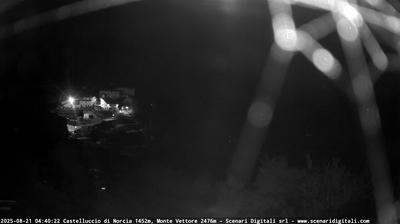 immagine della webcam nei dintorni di Sarnano: webcam Castelluccio Norcia