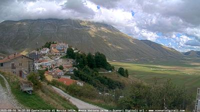immagine della webcam nei dintorni di Gualdo: webcam Castelluccio Norcia