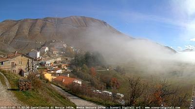 immagine della webcam nei dintorni di Colfiorito: webcam Castelluccio Norcia
