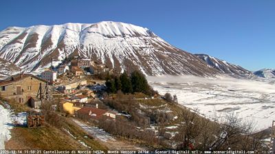 immagine della webcam nei dintorni di Arquata del Tronto: webcam Castelluccio Norcia