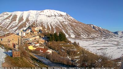 immagine della webcam nei dintorni di Arquata del Tronto: webcam Castelluccio Norcia
