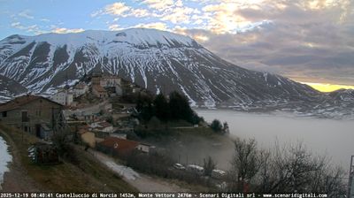 immagine della webcam nei dintorni di Sassotetto: webcam Castelluccio Norcia