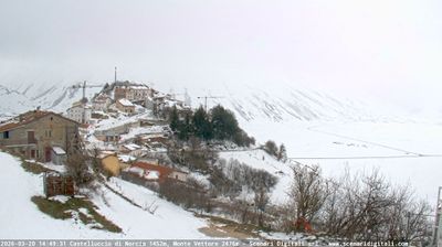 immagine della webcam nei dintorni di Montemonaco: webcam Castelluccio Norcia
