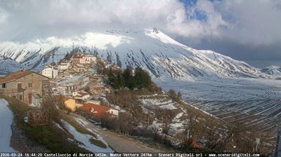 immagine della webcam nei dintorni di Sassotetto: webcam Castelluccio Norcia
