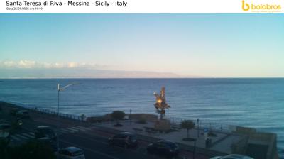 immagine della webcam nei dintorni di San Leonardello: webcam Santa Teresa di Riva