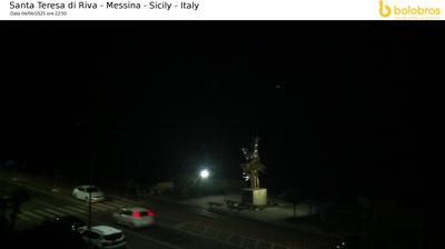 immagine della webcam nei dintorni di Terme Vigliatore: webcam Santa Teresa di Riva