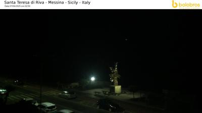 immagine della webcam nei dintorni di Reggio Calabria: webcam Santa Teresa di Riva
