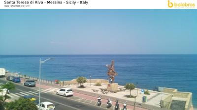 immagine della webcam nei dintorni di Linguaglossa: webcam Santa Teresa di Riva