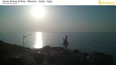 immagine della webcam nei dintorni di Nunziata: webcam Santa Teresa di Riva