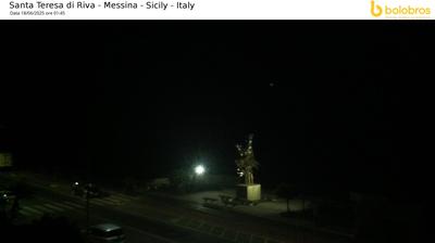 immagine della webcam nei dintorni di Scaletta Superiore: webcam Santa Teresa di Riva