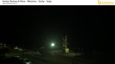 immagine della webcam nei dintorni di Terme Vigliatore: webcam Santa Teresa di Riva