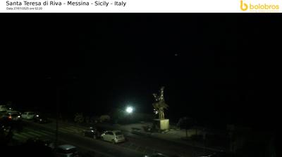 immagine della webcam nei dintorni di Reggio Calabria: webcam Santa Teresa di Riva
