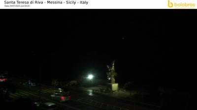 immagine della webcam nei dintorni di Reggio Calabria: webcam Santa Teresa di Riva