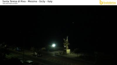 immagine della webcam nei dintorni di Taormina: webcam Santa Teresa di Riva