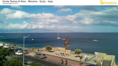 immagine della webcam nei dintorni di Reggio Calabria: webcam Santa Teresa di Riva