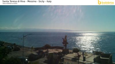 immagine della webcam nei dintorni di Terme Vigliatore: webcam Santa Teresa di Riva
