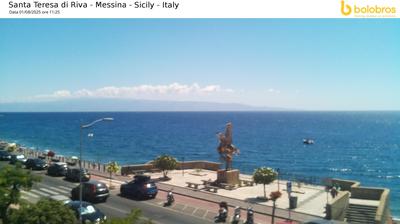 immagine della webcam nei dintorni di Sant'Antonio: webcam Santa Teresa di Riva
