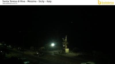 immagine della webcam nei dintorni di Barcellona Pozzo di Gotto: webcam Santa Teresa di Riva