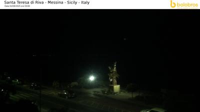 immagine della webcam nei dintorni di Sant'Antonio: webcam Santa Teresa di Riva
