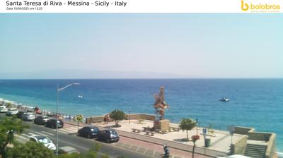 immagine della webcam nei dintorni di Mascali: webcam Santa Teresa di Riva