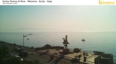 immagine della webcam nei dintorni di Barcellona Pozzo di Gotto: webcam Santa Teresa di Riva