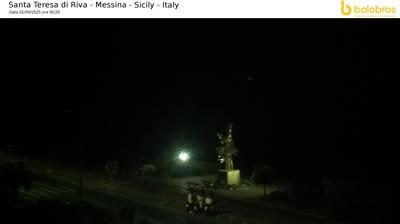 immagine della webcam nei dintorni di Scaletta Marina: webcam Santa Teresa di Riva
