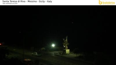 immagine della webcam nei dintorni di Trepunti: webcam Santa Teresa di Riva