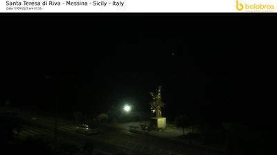 immagine della webcam nei dintorni di Linguaglossa: webcam Santa Teresa di Riva