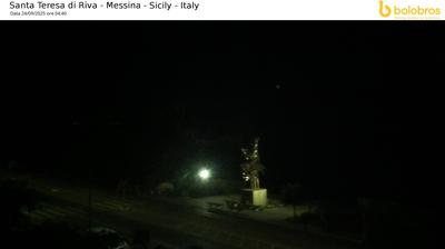 immagine della webcam nei dintorni di Scaletta Zanclea: webcam Santa Teresa di Riva