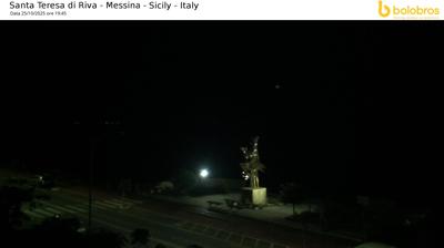 immagine della webcam nei dintorni di Linguaglossa: webcam Santa Teresa di Riva