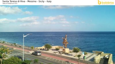 immagine della webcam nei dintorni di Nunziata: webcam Santa Teresa di Riva
