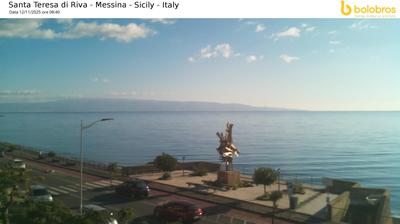 immagine della webcam nei dintorni di Scaletta Zanclea: webcam Santa Teresa di Riva
