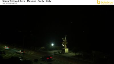 immagine della webcam nei dintorni di Linguaglossa: webcam Santa Teresa di Riva